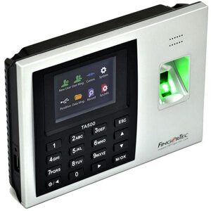 Fingertec Biometric Model ta500 From Gravity Solutions Ltd