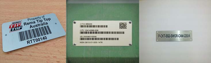 Foil Asset Tags From Gravity Solutions, Kenya