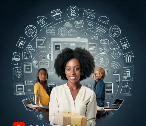 Firefly an image of an e-commerce business with people of colour in it 38773