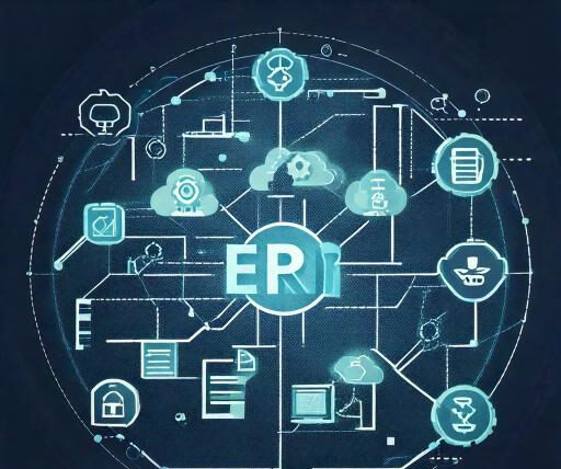 an illustration of an accounting erp software system